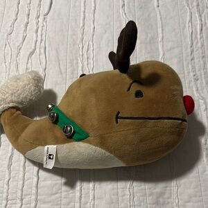 Kids Plush Reindeer with Jingle Bells